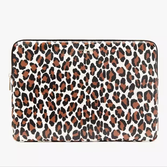 Madison Spotted Leopard Universal Laptop Sleeve - Picture 1 of 5